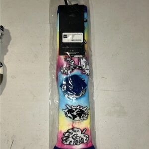HUF X Steven Harrington TD Crew Sock Tie Dye Tiedy SK00670 O/S New